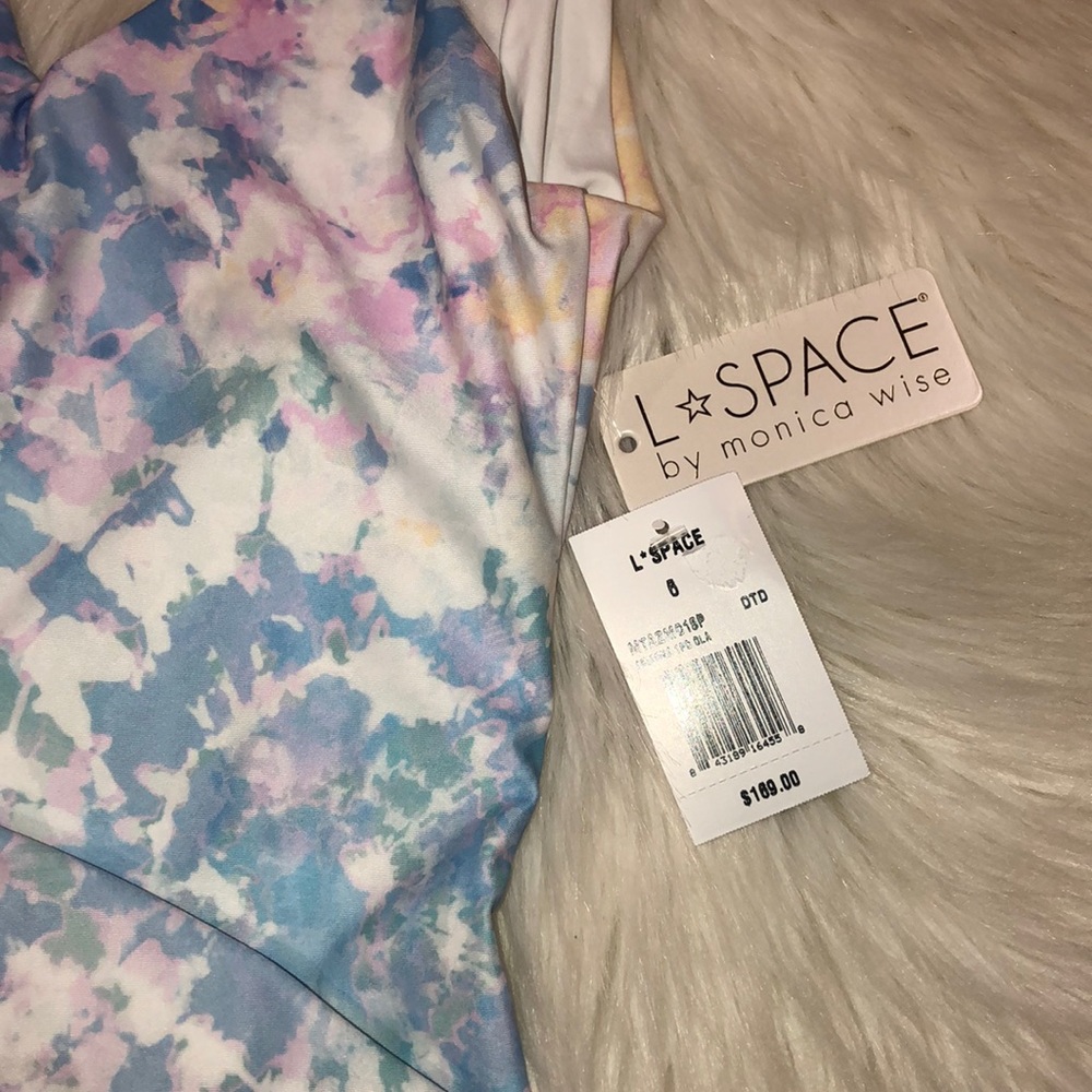L*Space Arizona Tie Dye One Piece Swimsuit Sz 6/S - Picture 8 of 11